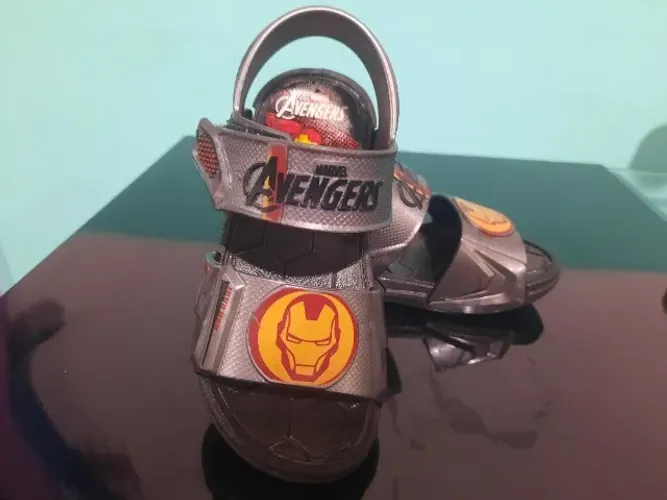 Sandália Infantil Avengers - Tamanho: 25