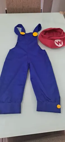 Fantasias Luxo  do Mario para crianças
