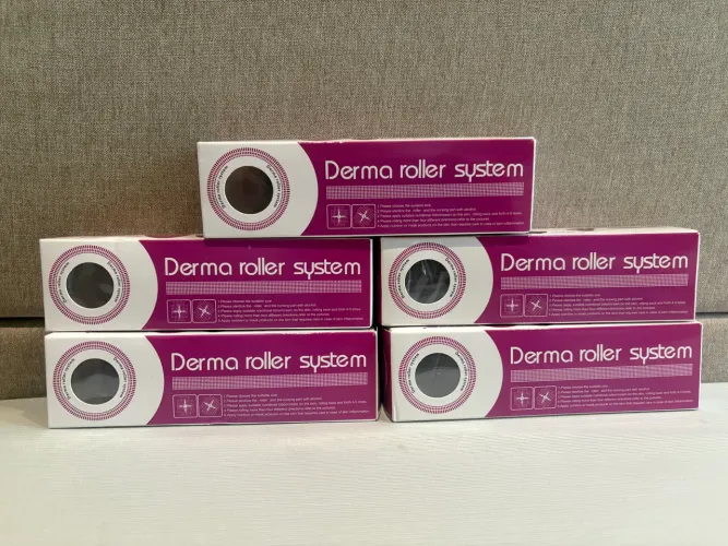 Derma Roller System 1,5mm - Microagulhamento - Seu Segredo para uma Pele Renovada!