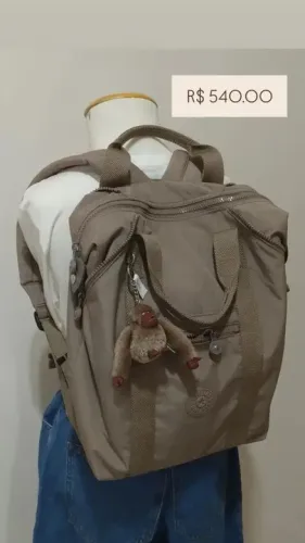 Mochila de costas ou de mão Kipling original Nova 