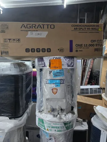 ar condicionado novo 12 mil btus convecional