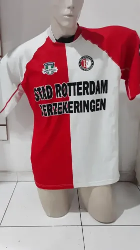 Camisa Antiga Feyenoord Rotterdam Kappa Original Da Época