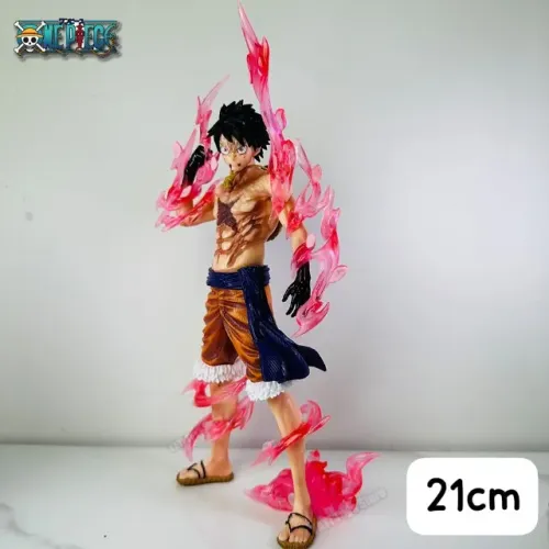 Action Figure Luffy One Piece Anime Figuras Boneco Estatueta em PVC de 21cm