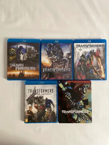 Blu Ray Transformers - 5 Filmes