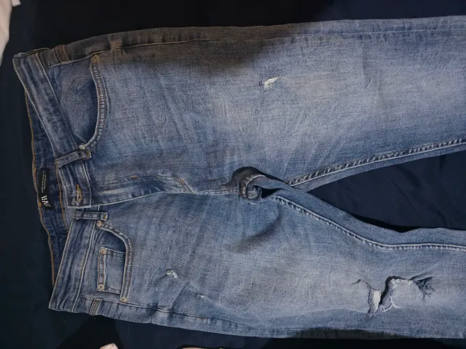 Calça clara Zara tam 44