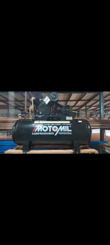 COMPRESSOR 200LITROS 5CV TRIF 220/380V 175PSI 20PES MOTOMIL