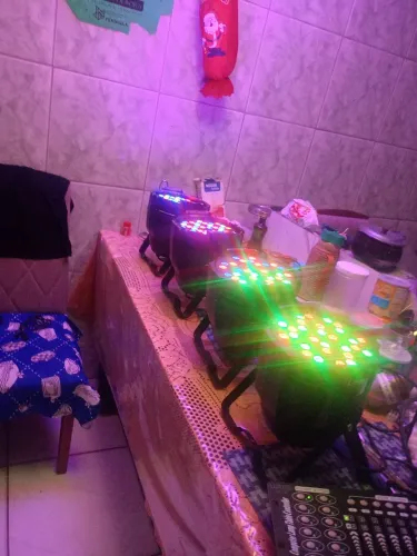 Canhão de led profissional