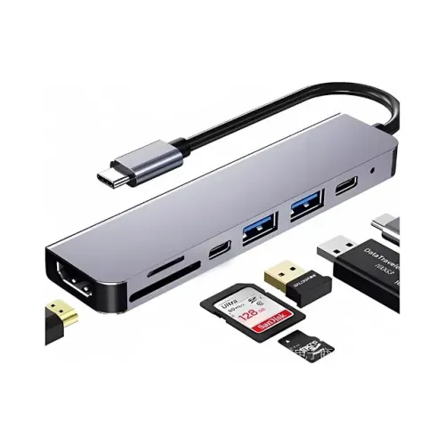 HUB USB-C MXT Multifuncional C/ HDMI 7 em 1 - AC3056