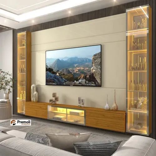 Painel home tv até 90 polegadas 2.93 largura com reflecta led R$ 5.500,00 a vista