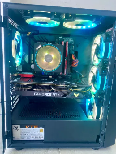 PC Gamer R7 3700x + RTX 3060 12GB Asus TUF
