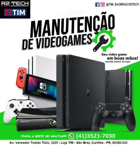 Assistência Técnica de Videogame no São Braz
