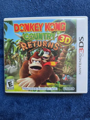 Donkey Kong Country Returns 3D - Nintendo 3DS (completo e original)