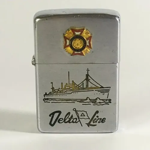ISQUEIRO ZIPPO - Estados Unidos entre 1950 e 1957 Pertenceu a VETERANO MILITAR