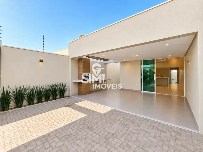 Casa nova com 3 quartos toda na laje na 307 SUL