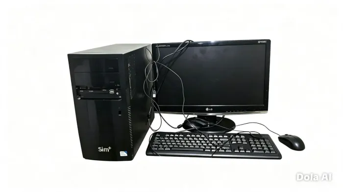 Cpu,tela,mousse teclado