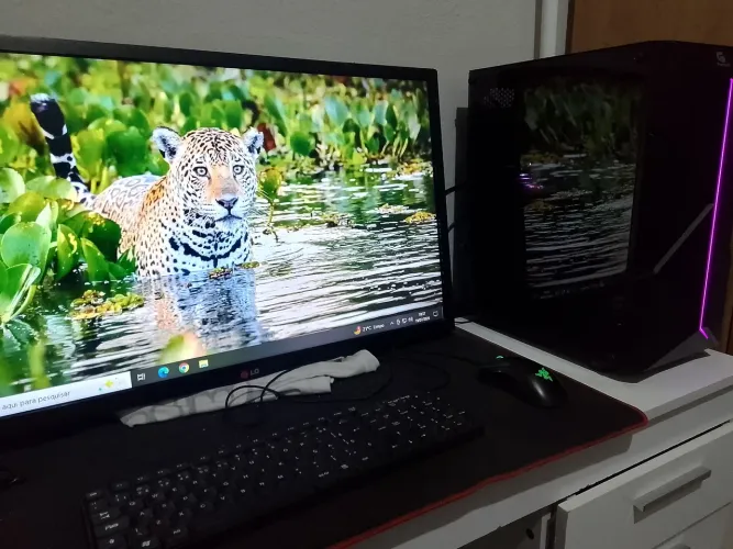 Pc gamer completo com mouse e teclado windows 10