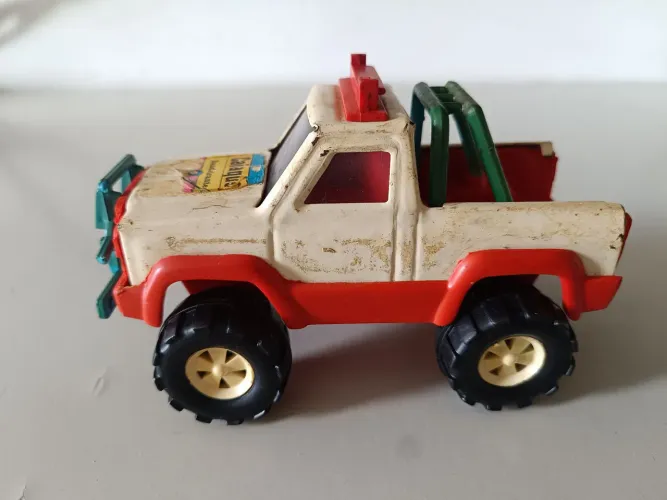 Carrinho Picape Bandeirantes Branca Anos 80 