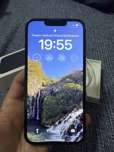 iPhone 13 128GB Preto (Meia-noite) - Bateria 81% - Completo na Caixa