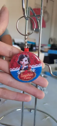 Chaveiro personalizado FESTA LEMBRANCINHA