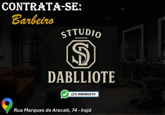 Barbeiro - Vaga Disponível