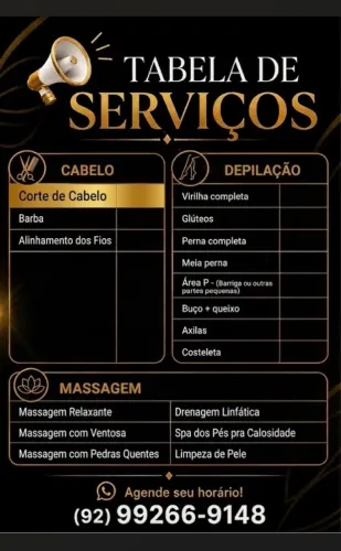 Barbeiro a domicílio 