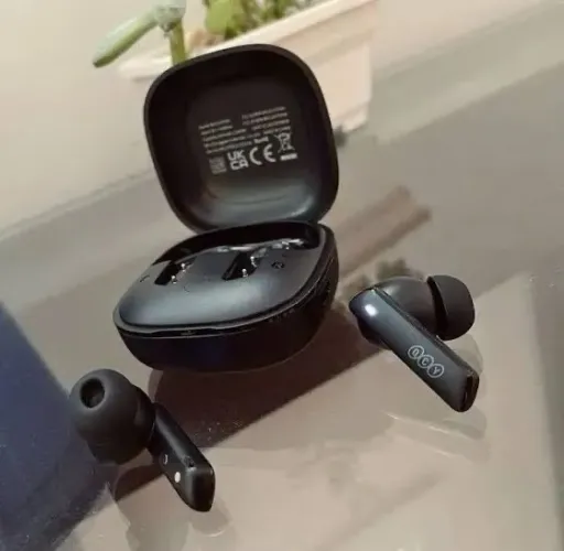 Fone bluetooth QCY MeloBuds HT05 - Novo.