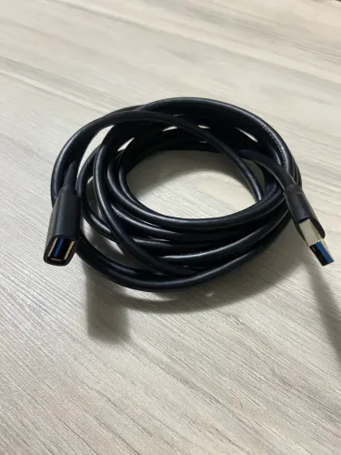 2 cabos USB UGREEN extensor 3.0 - 3m + cabo UGREEN 1m usbc macho x USB fêmea