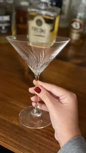 Conjunto 6 taças de Dry Martini de Cristal Nachtmann