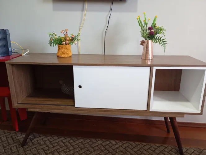 Sofá com Rack valor 580,00 reais