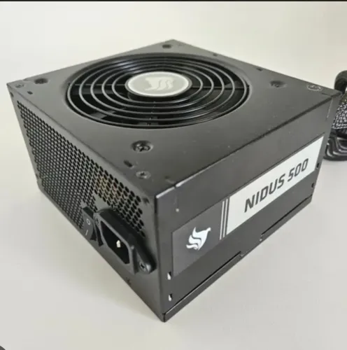 Fonte nidus 500w 80 plus pfv ativo