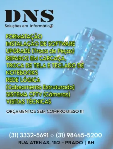Manutenção em Notebook e Desktop