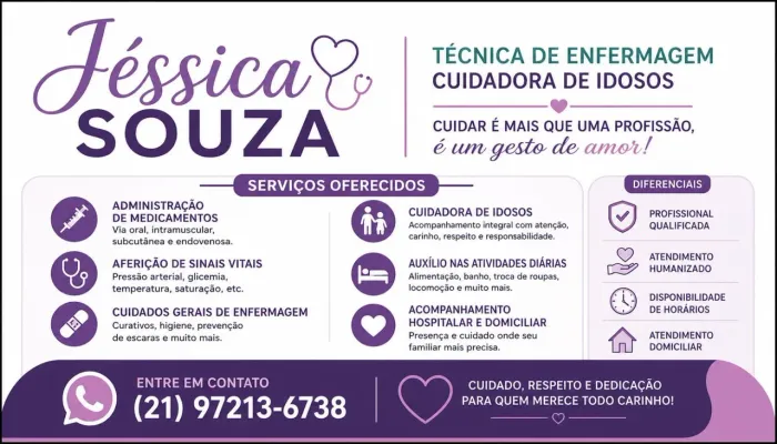 Tec de enfermagem e cuidadora 