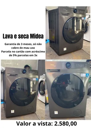 Máquina lava e seca