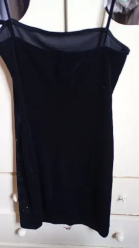 Lindo vestido de veludo Tam P
