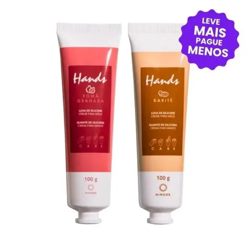 KIT LUVA DE SILICONE HANDS