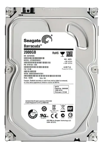 Hd Seagate Sata 3,5 2 Tb 6g St2000dm001