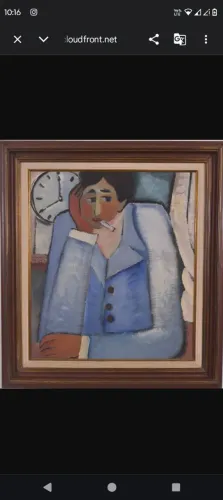 Arte ? original de Humberto da Costa avenda tamanho 75×66 cm