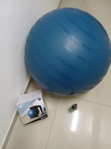 BOLA PILATES NYAMBADECATHLON 75 CM + BOMBA