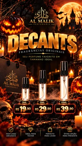 Perfumes árabes fracionados