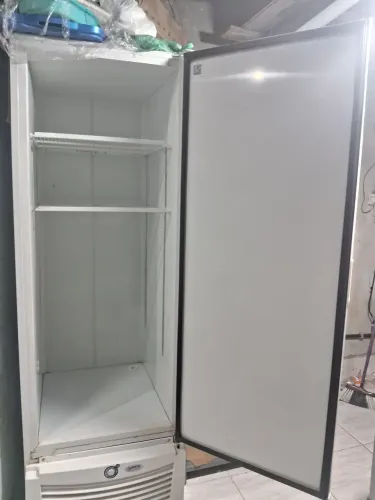 Frizze vertical tripa ação 569L sólido branco 220v