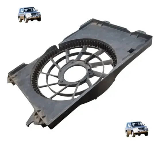 Defletor Suporte Ventoinha Pajero Tr4 09 A 12 Com Detalhe 