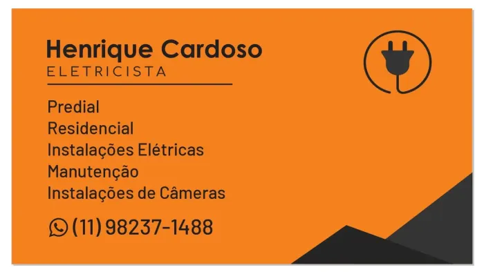 Eletricista residencial/Predial 