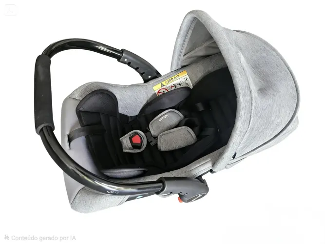 Bebê Conforto Infanti Fly Gray até 13kg - Ótimo Estado