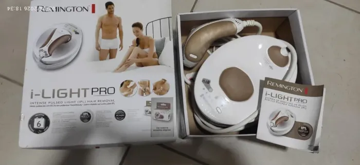 Depilador Remington i-Light PRO tecnologia IPL Intense Pulse Light uso doméstico