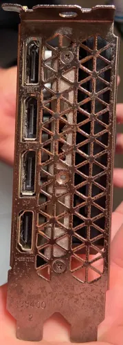 Placa de vídeo com defeito a venda.