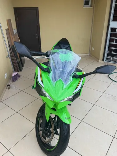 Kawasaki Ninja 500 SE 2025 Verde/Preto Esportiva Nova Impecável