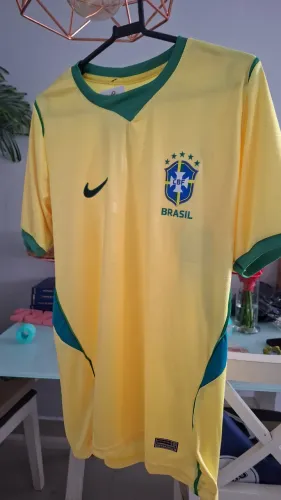 CAMISA DA SELEÇÃO PRIMEIRA LINHA.