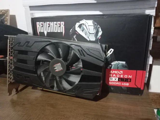 placa de vídeo RX 470 4 GB