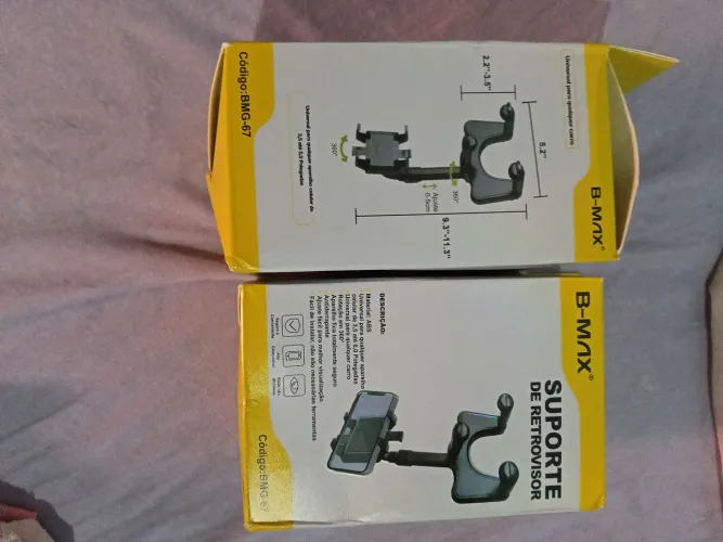 Suporte articulado de retrovisor para carros 