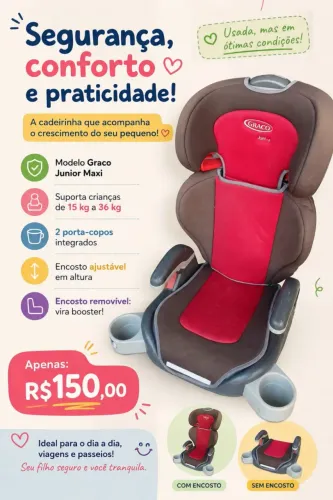 Cadeirinha Graco Júnior 